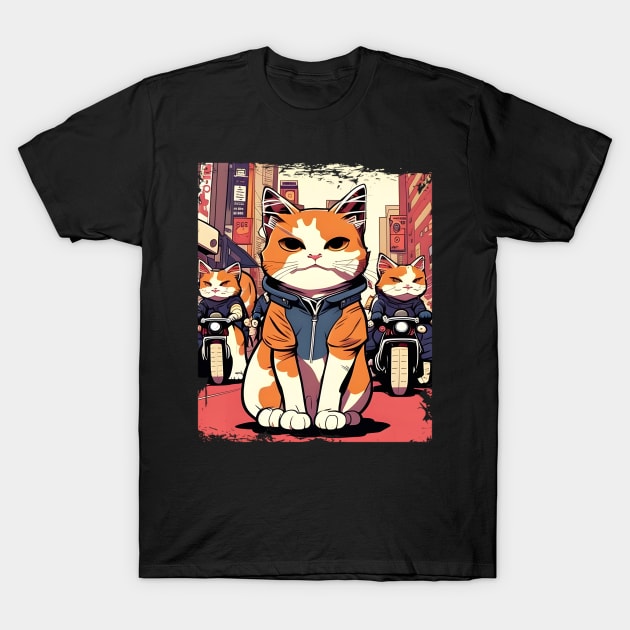 Support Your Local Street Cats T-Shirt by Rochelle Lee Elliott